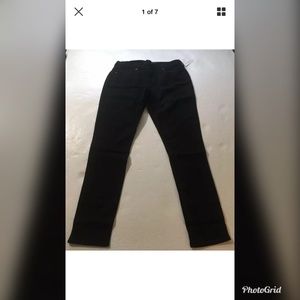 NWT Old Navy Black Mid Rise Skinny Jeans 12 Tall